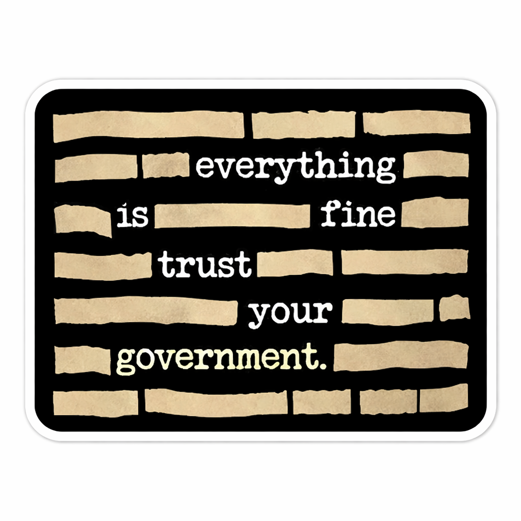 Trust Them Stickers | Custom Sticker and Label | Carrco Labels