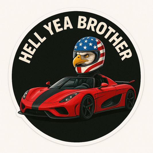 Hell Yea Brother Screaming Eagle Koenigsegg
