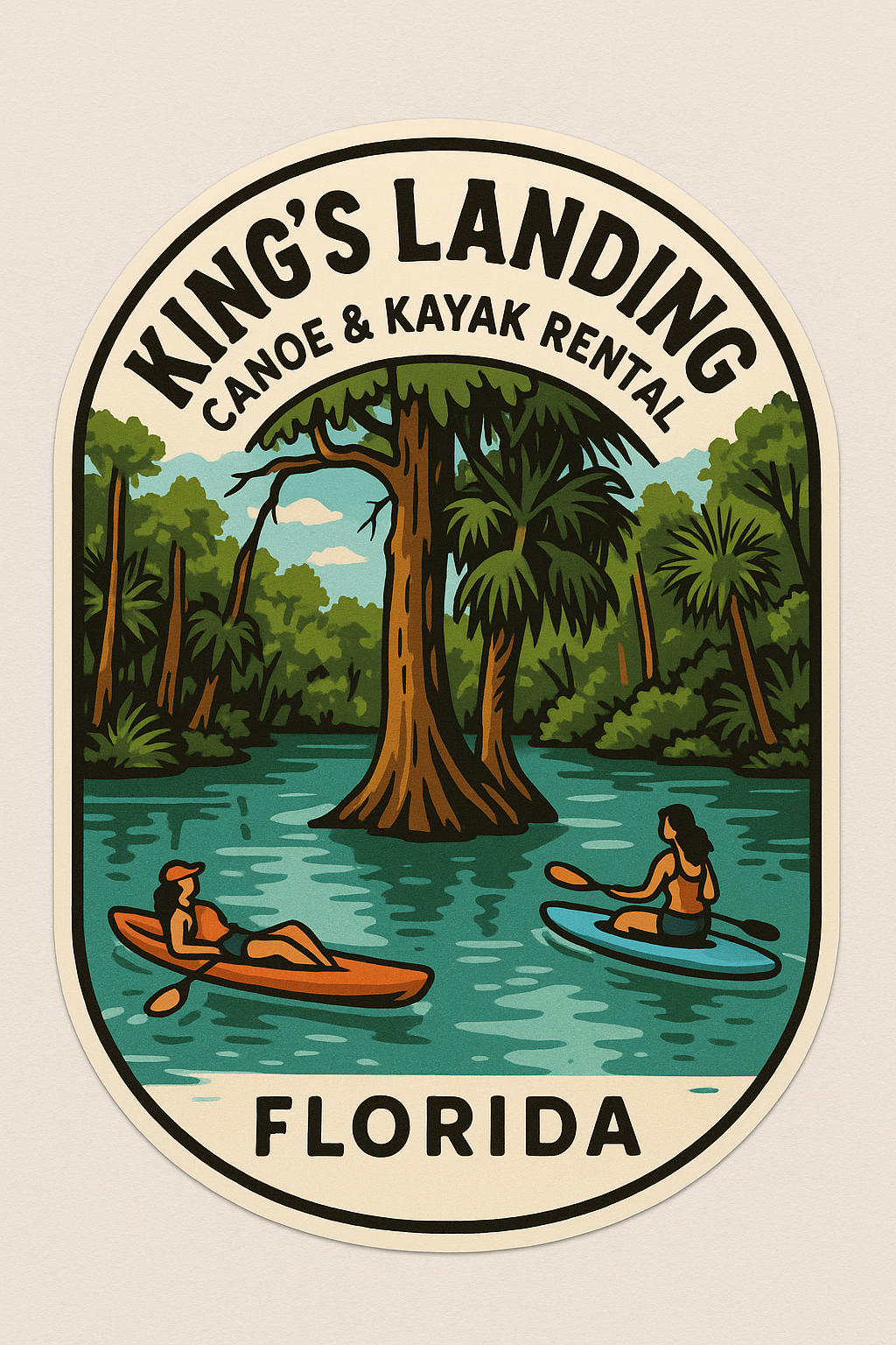 Kings Landing Sticker