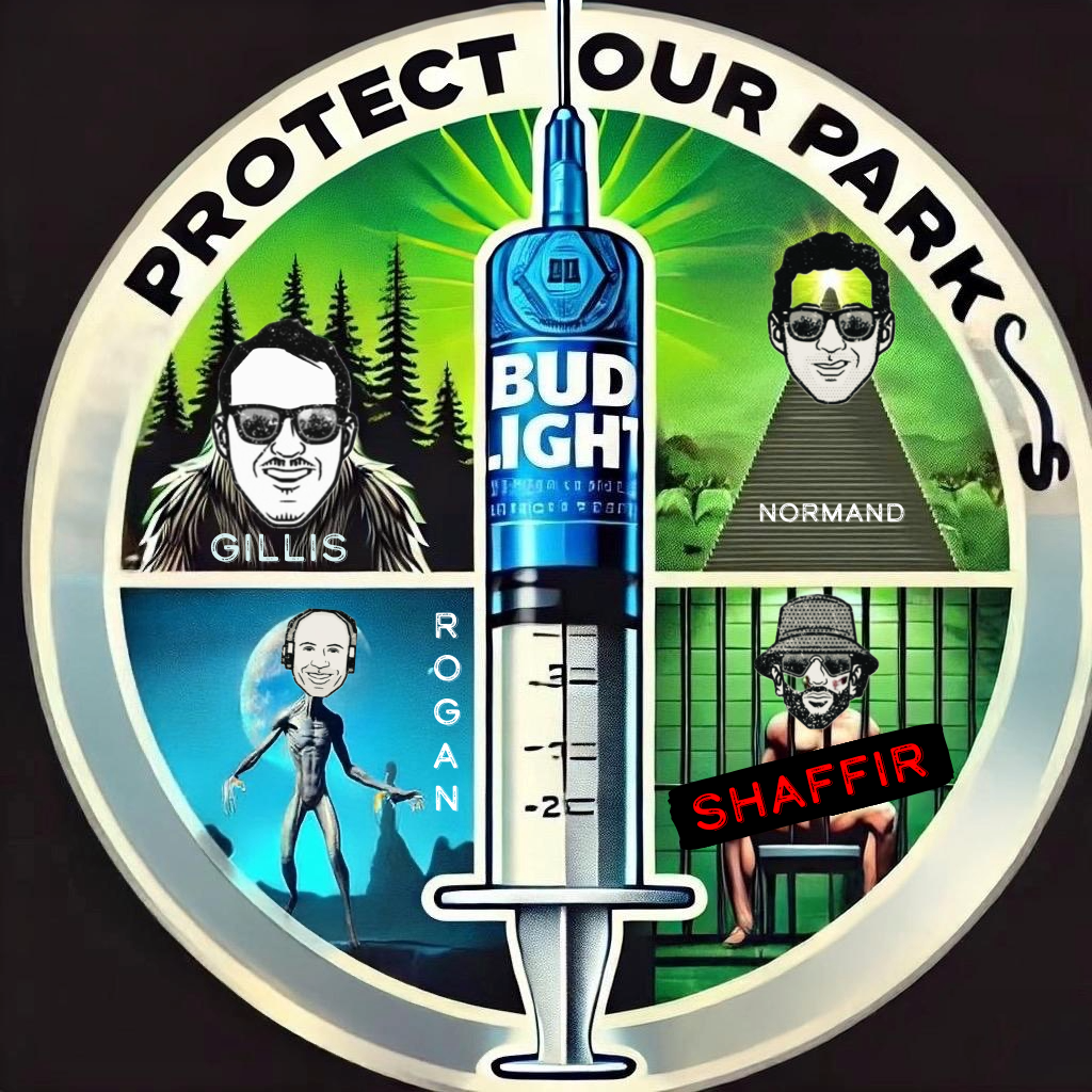 Joe Rogan Podcast Protect Our Parks Stickers