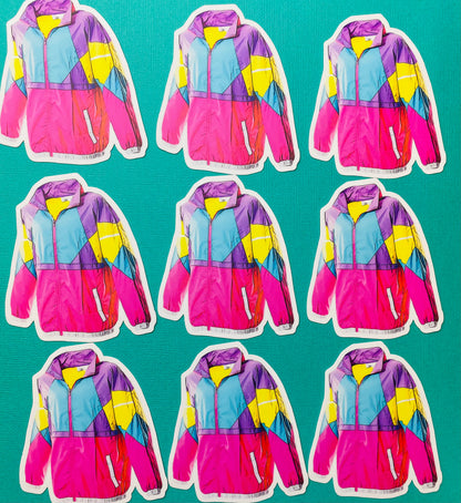 90s Windbreaker Sticker