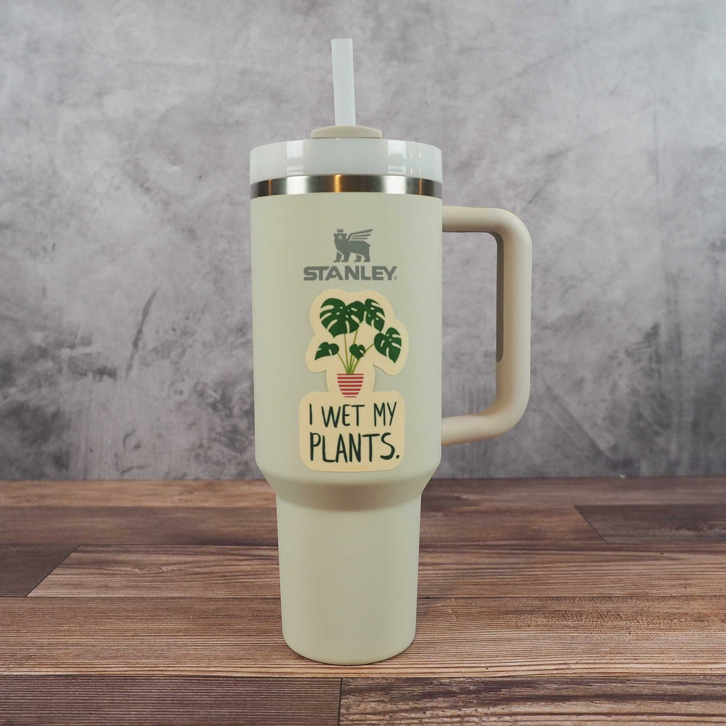 I Wet My Plants Sticker