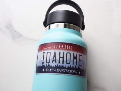Idahome License Plate Sticker