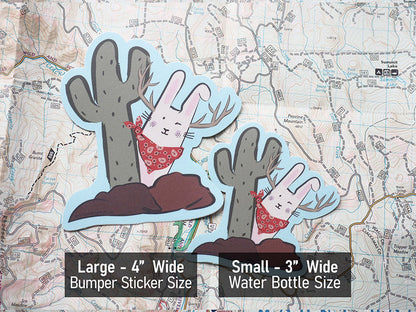 Cute Jackalope Sticker