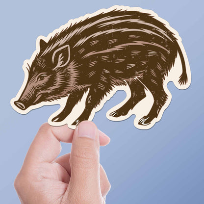 Javelina Sticker - Cool Southwest Animal Decal