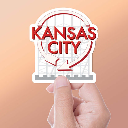 Kansas City Sign Sticker