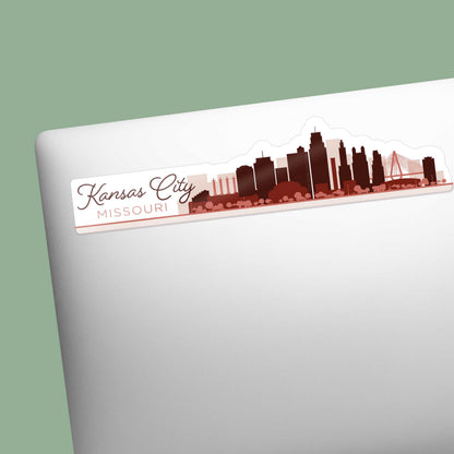 Kansas City Skyline Sticker