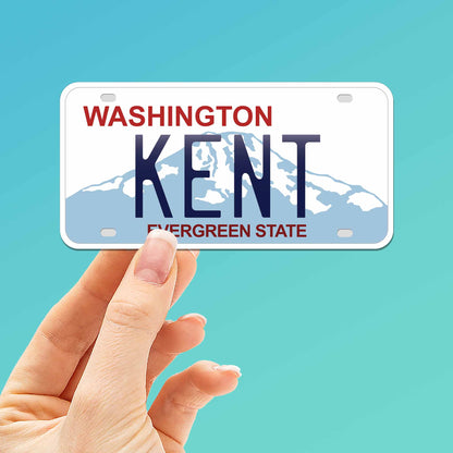 Washington License Plate Stickers - Choose From 20+ WA Cities