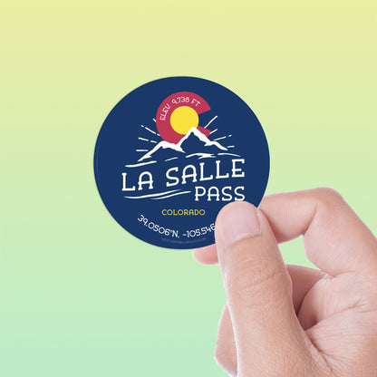 La Salle Pass Colorado Stickers