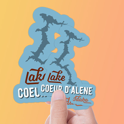 Lake Coeur d'Alene Sticker