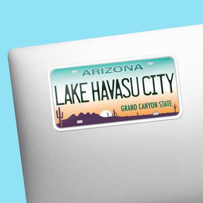 Arizona License Plate Stickers - Choose Your AZ City Decal