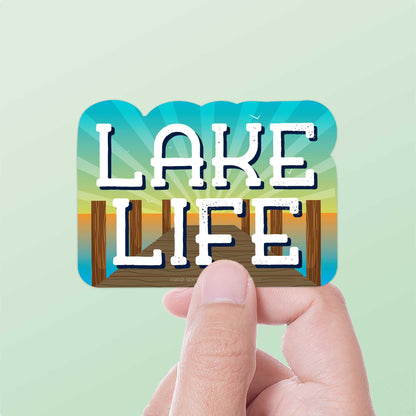 Lake Life Sticker