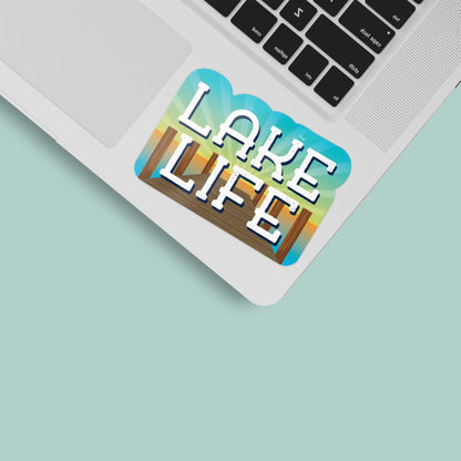 Lake Life Sticker