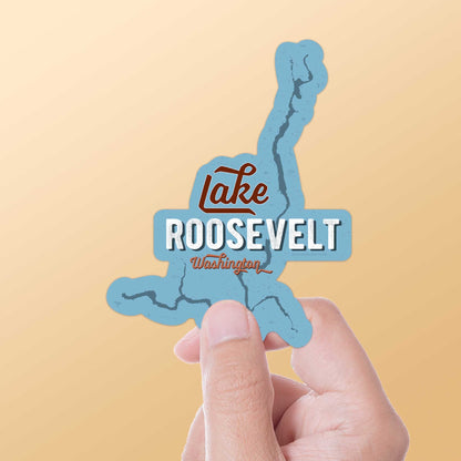 Lake Roosevelt Washington Sticker