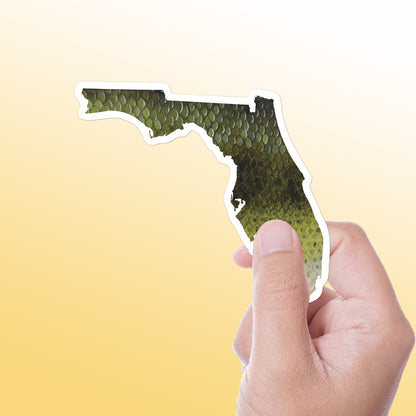 Largemouth Bass Florida Fishing Sticker