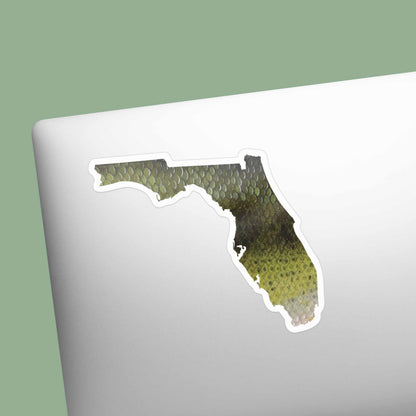 Largemouth Bass Florida Fishing Sticker