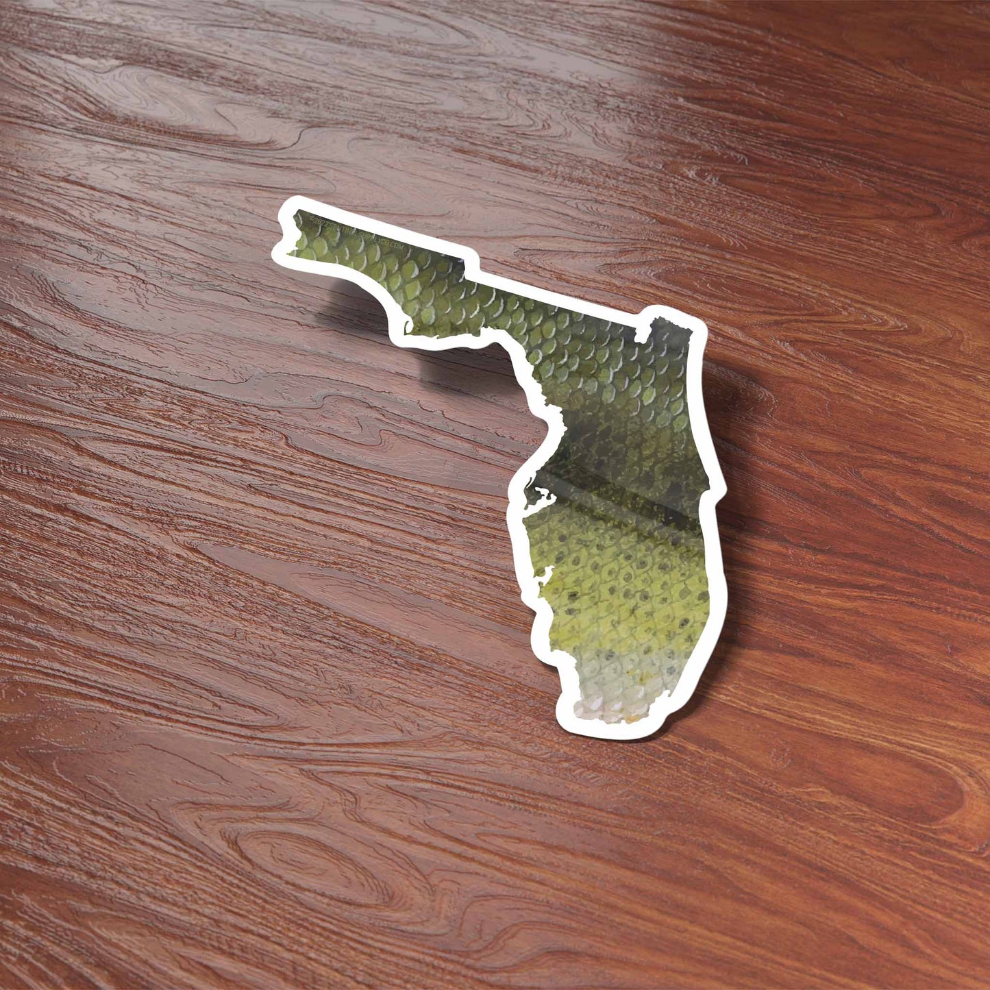 Largemouth Bass Florida Fishing Sticker
