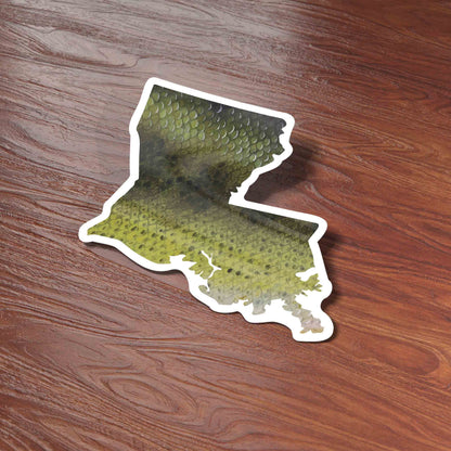 Largemouth Bass Louisiana Fishing Sticker