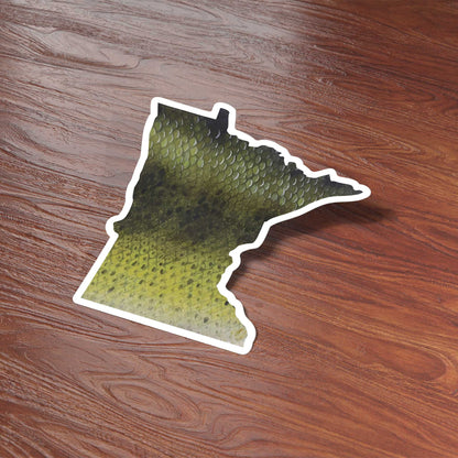 Largemouth Bass Minnesota Fishing Sticker