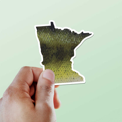Largemouth Bass Minnesota Fishing Sticker
