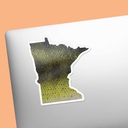 Largemouth Bass Minnesota Fishing Sticker