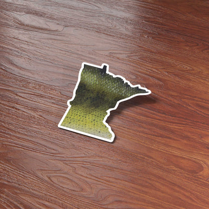 Largemouth Bass Minnesota Fishing Sticker