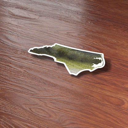 Largemouth Bass North Carolina Fishing Sticker