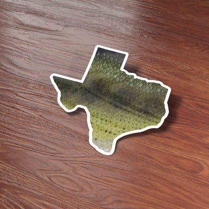 Largemouth Bass Texas Fishing Sticker