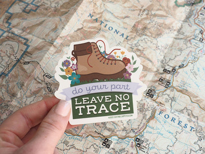 Leave No Trace Sticker Pack of 3