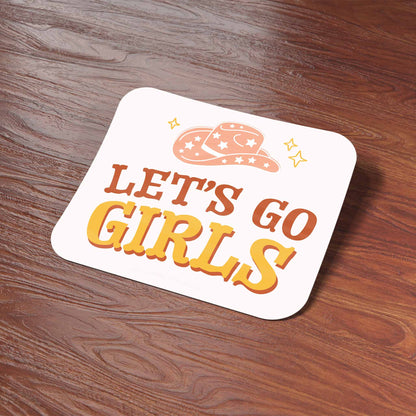 Let's Go Girls Sticker - Mini Cowgirl Decal