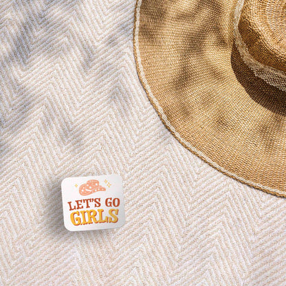 Let's Go Girls Sticker - Mini Cowgirl Decal