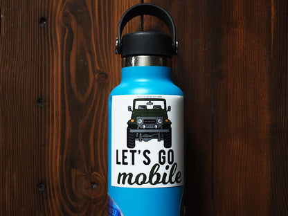 Lets Go Mobile Toyota Land Cruiser FJ40 Bumper Sticker