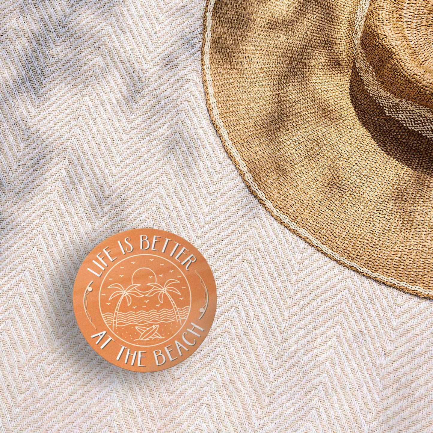 Life is Better at the Beach Sticker