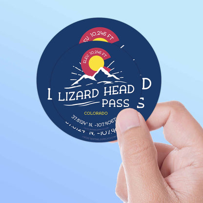 Lizard Head Pass Colorado Stickers
