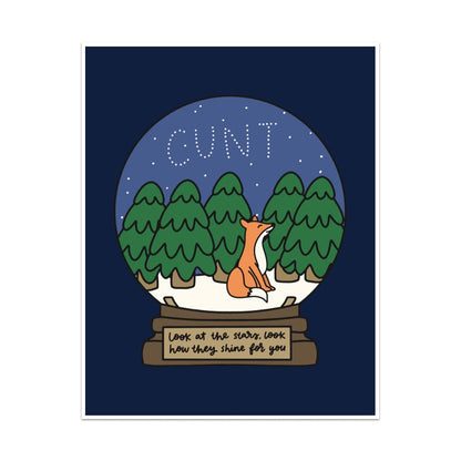 Look At The Stars Unframed Art Print
