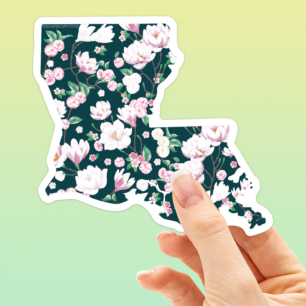 Louisiana Magnolias Sticker