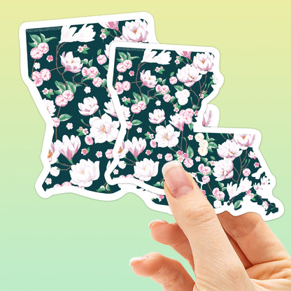Louisiana Magnolias Sticker