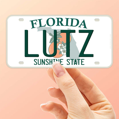Florida License Plate Stickers - Choose Your FL City or National Park Decal