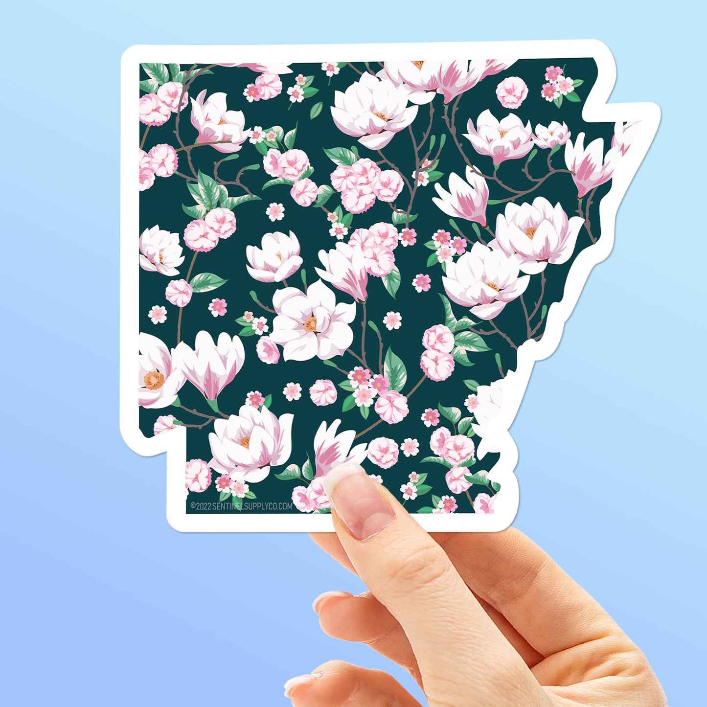 Arkansas Magnolias Sticker