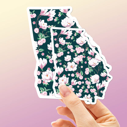 Georgia Magnolias Sticker