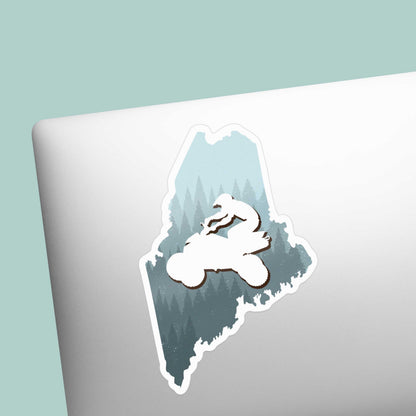 Maine Forest ATV Sticker