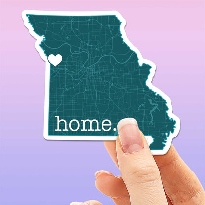 Kansas City Missouri Home Sticker