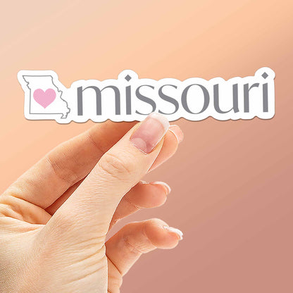 Missouri Heart Sticker