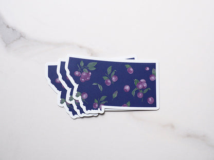 Huckleberry Montana Sticker