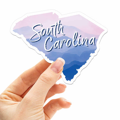 Mountains South Carolina Car Magnet - Flexible SC Fridge Magnet