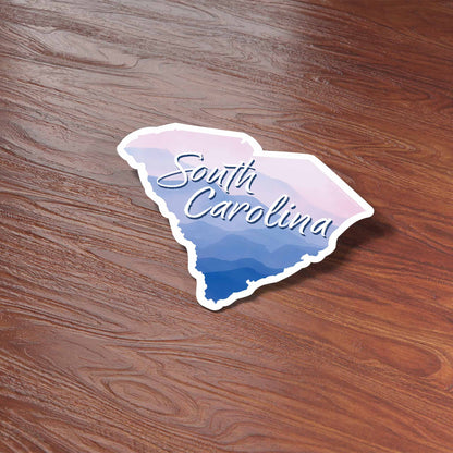 Mountains South Carolina Car Magnet - Flexible SC Fridge Magnet