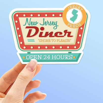 New Jersey Diner Sticker