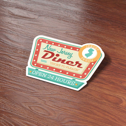 New Jersey Diner Sticker