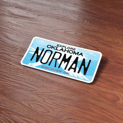 Oklahoma License Plate Stickers - Choose Your OK City