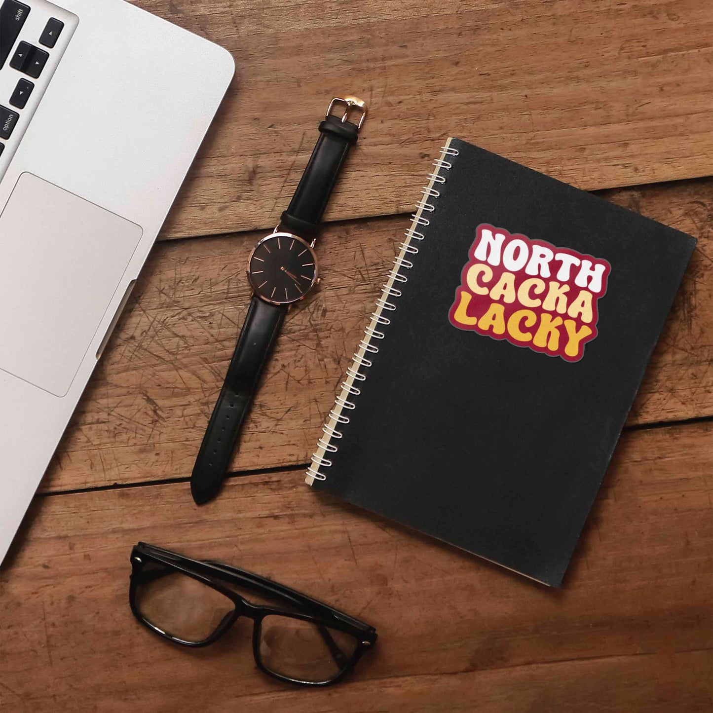 North Cackalacky Funny North Carolina Sticker - Cute NC Decal